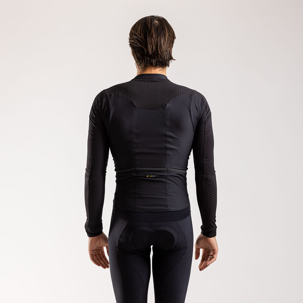 Men's Apex H1 Svelto Long Sleeve Jersey (Black)