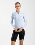 Women's Librio Long Sleeve Race Fit Jersey (Ice)