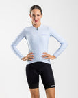 Women's Librio Long Sleeve Race Fit Jersey (Ice)