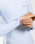 Women's Librio Long Sleeve Race Fit Jersey (Ice)