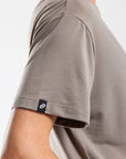 Women's Boxy Casual T Shirt (Stone)