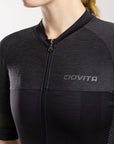 Women's Opera Race Fit Jersey (Charcoal)
