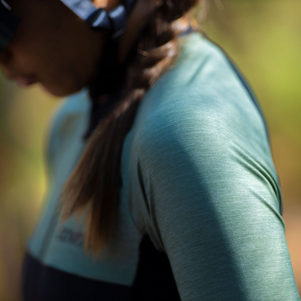 Women's Opera Long Sleeve Jersey (Olive)