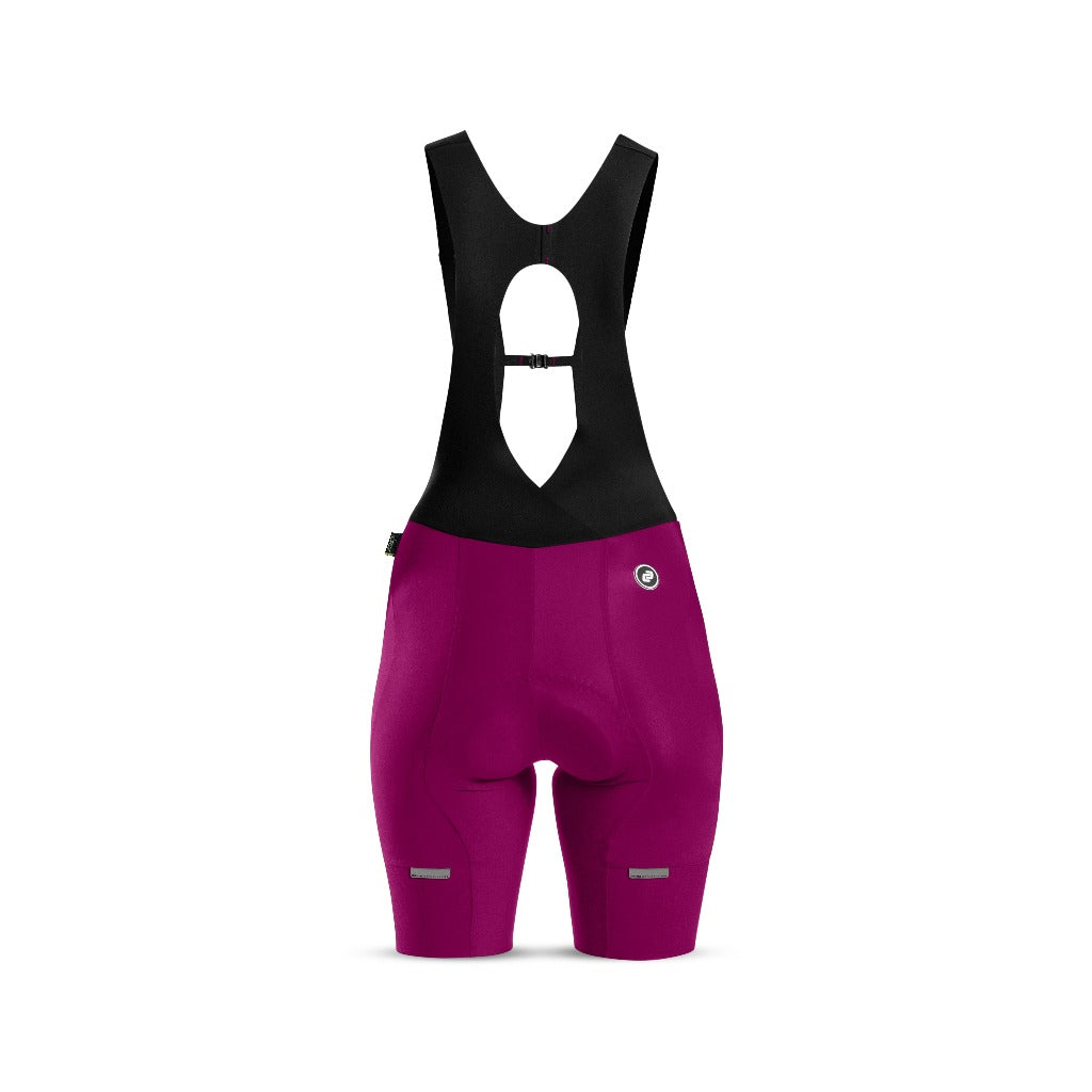 Women's Supremo Pace Bib Shorts (Magenta)