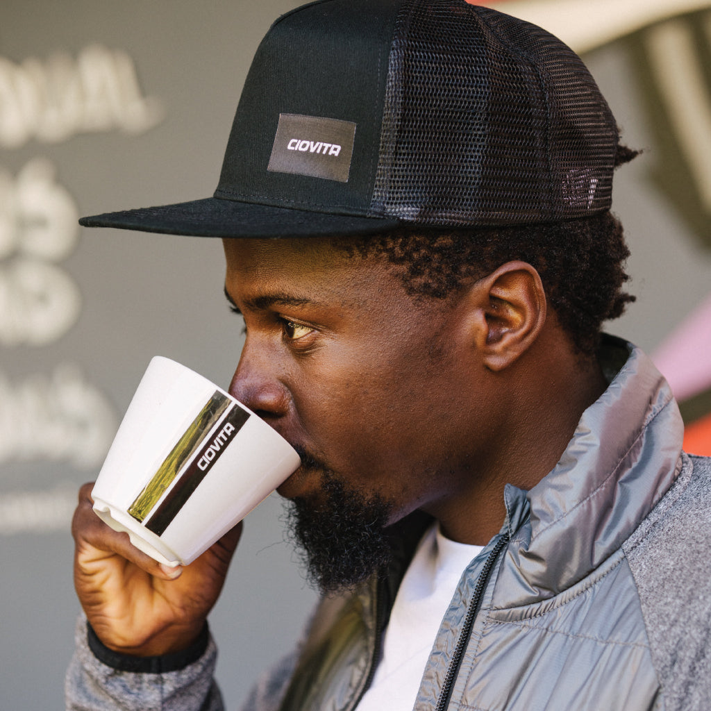 Black Trucker Cap