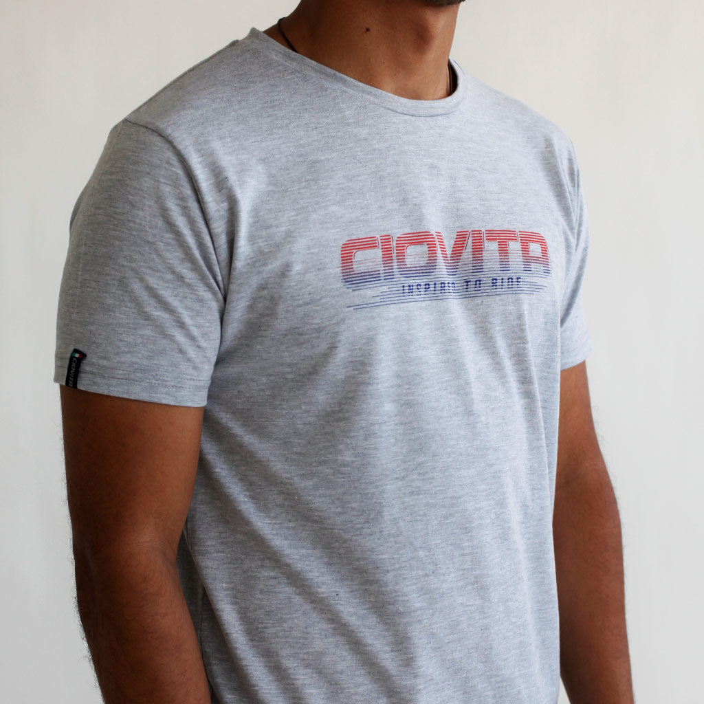 Men&#39;s Turbo Melange Cotton T Shirt