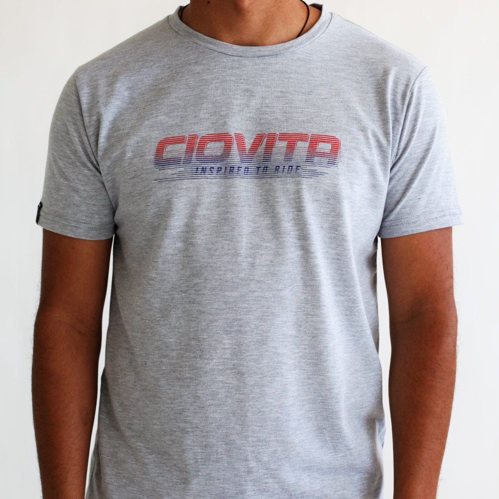 Men&#39;s Turbo Melange Cotton T Shirt