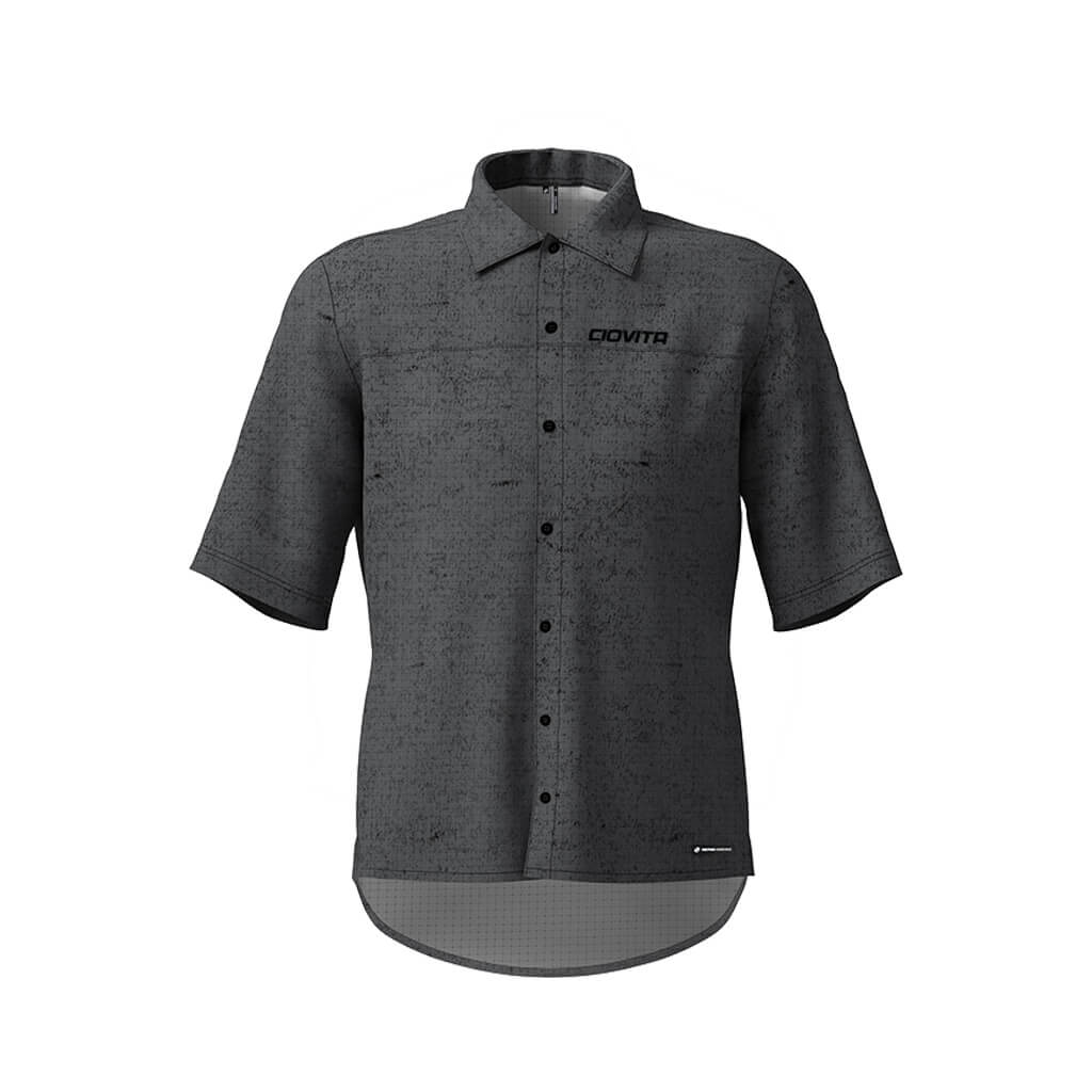 Men&#39;s Short Sleeve Adventure Shirt (Grey Melange)