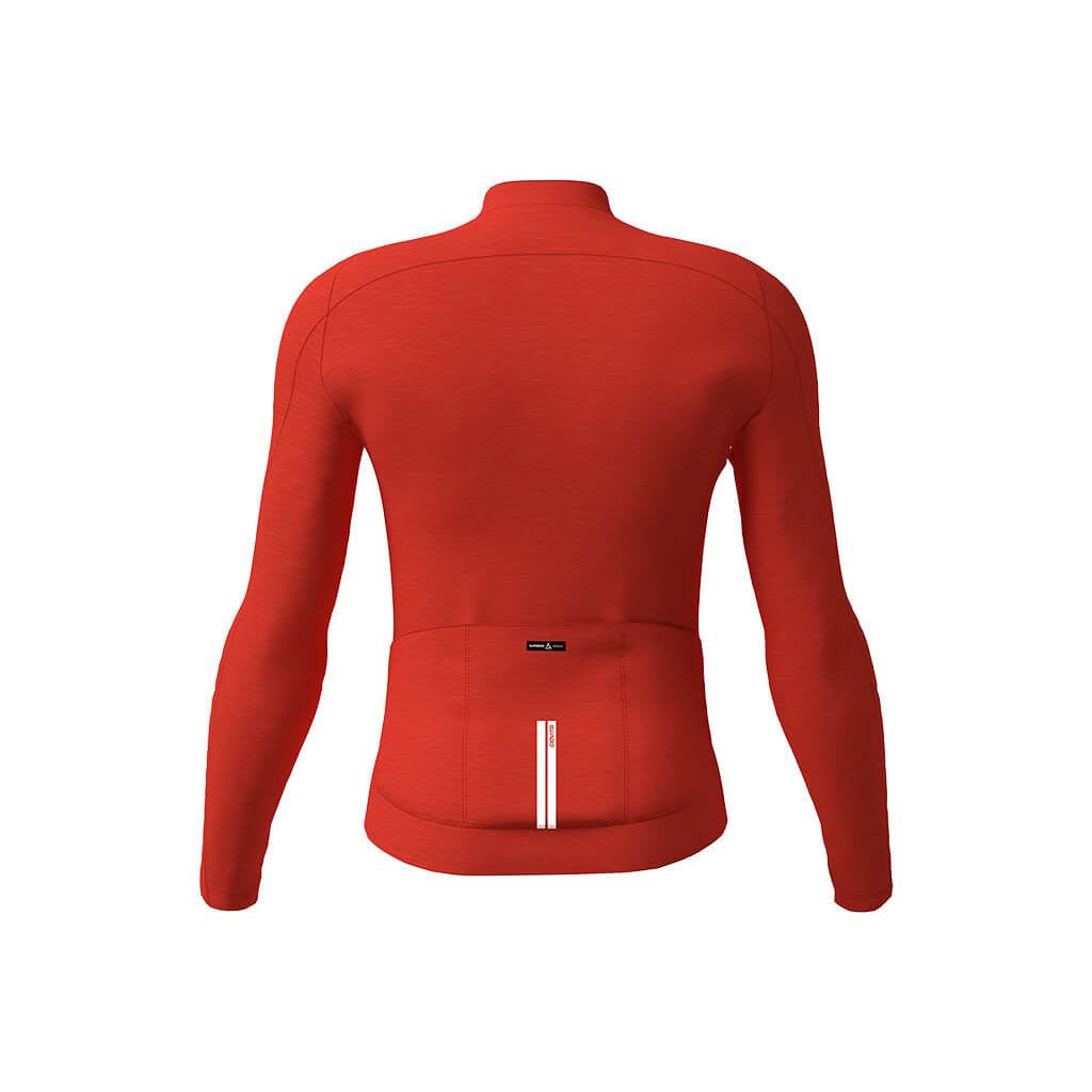 Men&#39;s Librio Long Sleeve Race Fit Jersey (Tangerine)