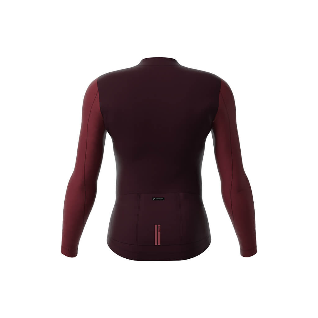 Men&#39;s Long Sleeve Thermal Jersey (Mulberry)