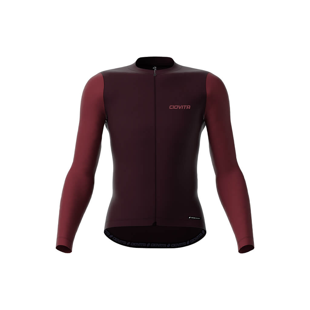 Men&#39;s Long Sleeve Thermal Jersey (Mulberry)