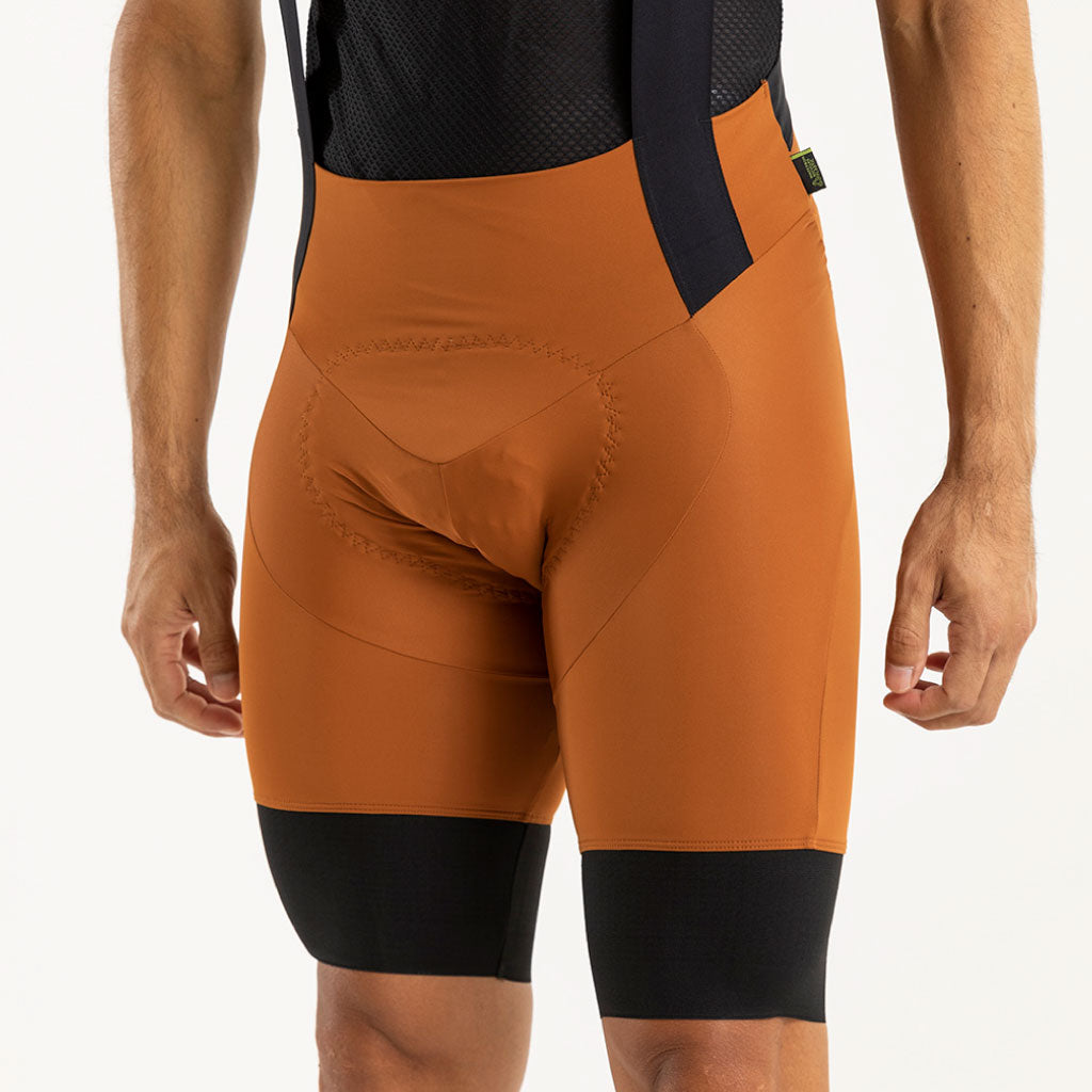 Men&#39;s Supremo Bib Shorts (Rust)