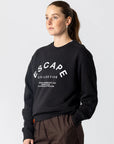 Unisex Escape Collective Crew Neck Sweater (Black)