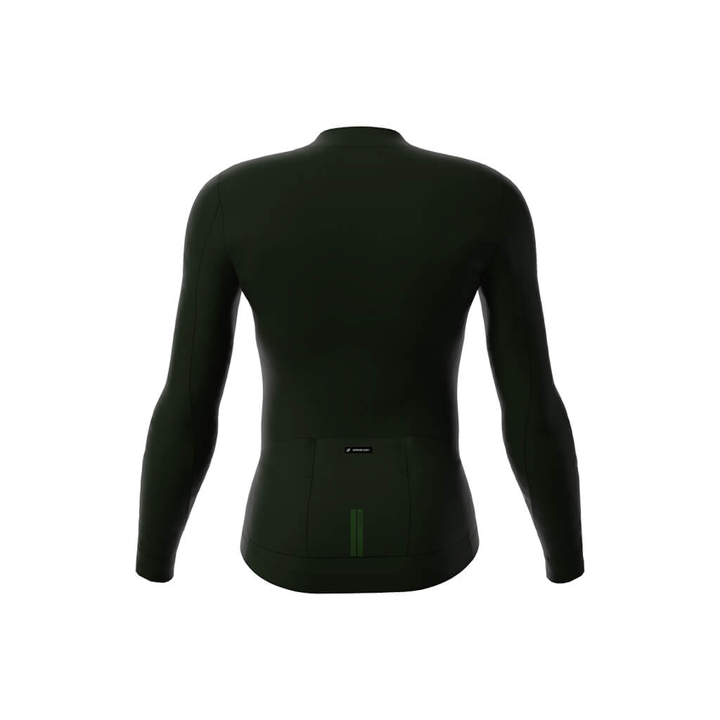 Men&#39;s Long Sleeve Thermal Jersey (Pine)