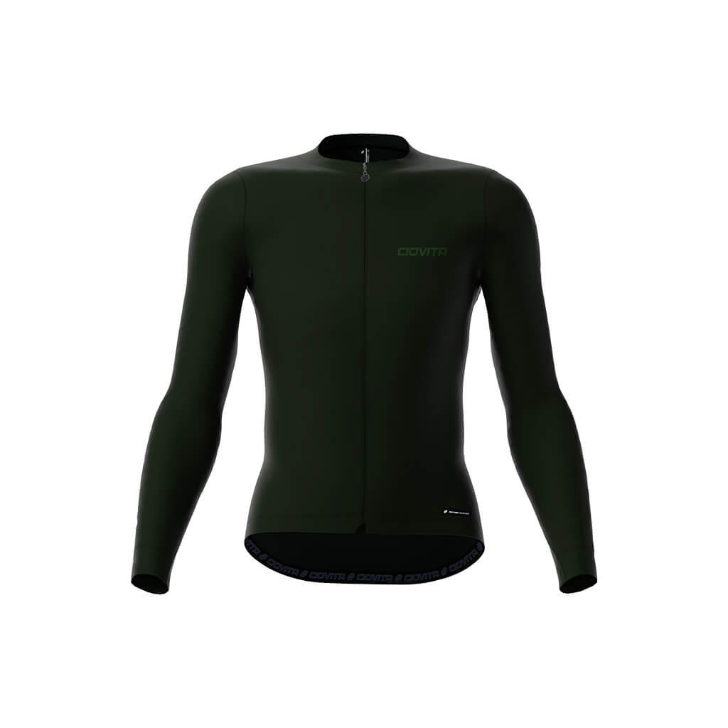 Men&#39;s Long Sleeve Thermal Jersey (Pine)