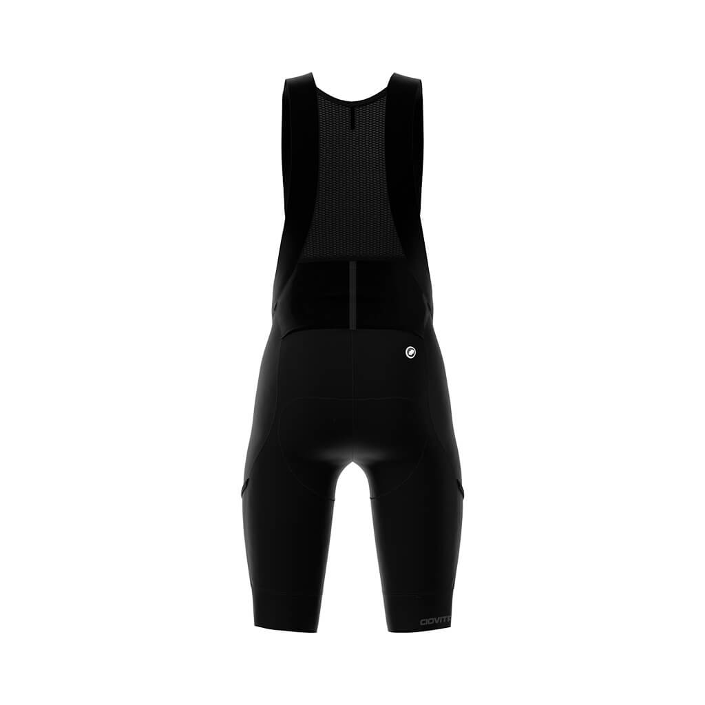 Men&#39;s Cargo Bib Shorts 2.0 (Black)