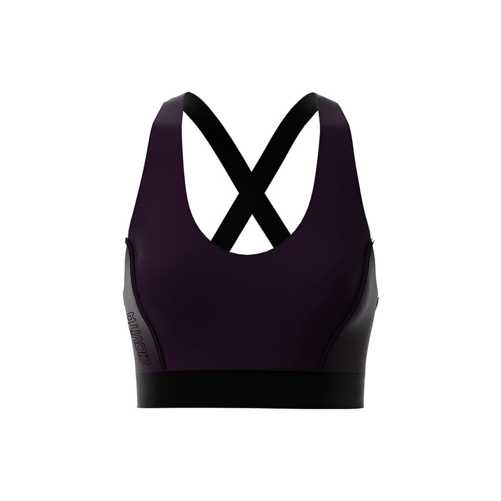 Women&#39;s Librio Adjustable Sports Bra (Plum)