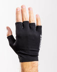 Race Mesh Short Finger Glove (Black)