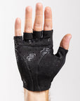 Race Mesh Short Finger Glove (Black)