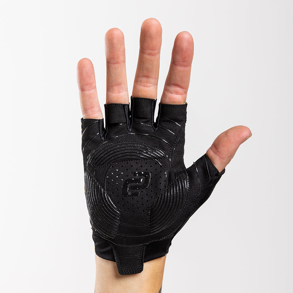 Versa Short Finger Glove (Satin Brass)