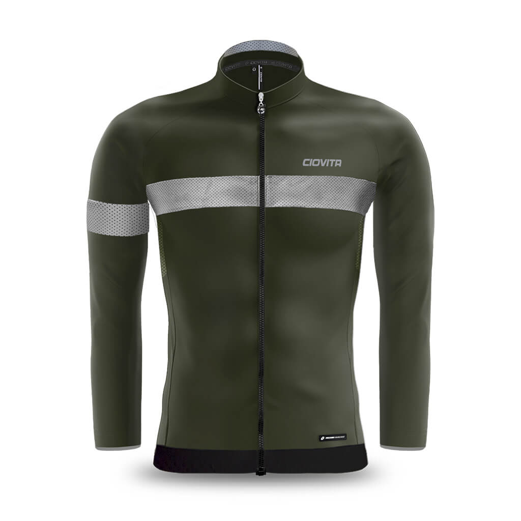 Men&#39;s Faro Cycling Jacket (Olive)