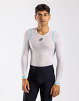 Men's DriRelease Long Sleeve Baselayer (White)