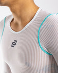 Men's DriRelease Long Sleeve Baselayer (White)