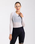 Women's DriRelease Long Sleeve Baselayer (White)