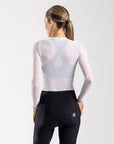 Women's DriRelease Long Sleeve Baselayer (White)