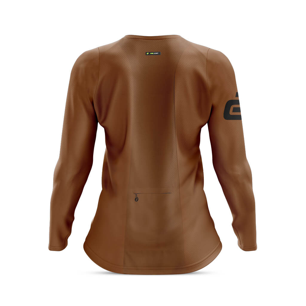 Women&#39;s AR Long Sleeve Trail Tee (Rust)