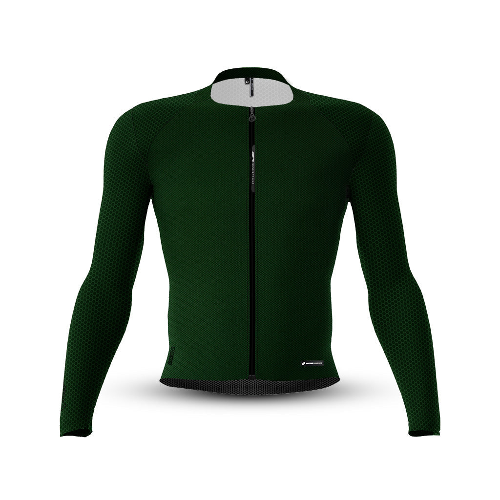 Men&#39;s Apex H1 Svelto Long Sleeve Jersey (Forest)