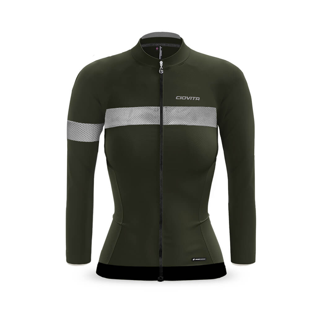 Women&#39;s Faro Cycling Jacket (Olive)