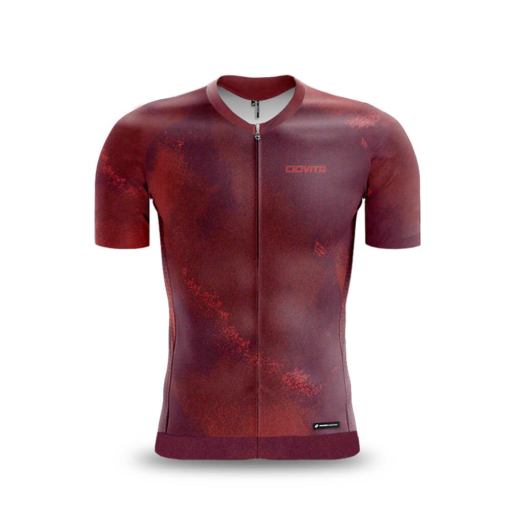 Men&#39;s Citta Corsa Race Fit 2.0 Jersey (Maroon)