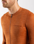 Men's Librio Long Sleeve Race Fit Jersey (Sandstone)