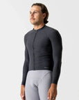 Men's Librio Long Sleeve Race Fit Jersey (Charcoal)