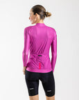 Women's Faro Long Sleeve Race Fit 2.0 Jersey (Magenta)