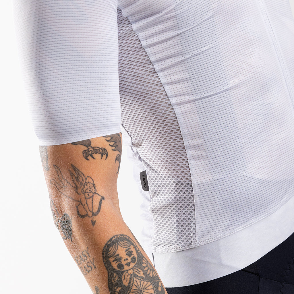 Men&#39;s Fumo Race Fit 2.0 Jersey (White)