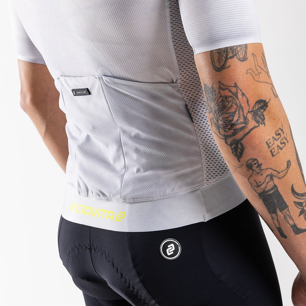 Men&#39;s Fumo Race Fit 2.0 Jersey (White)