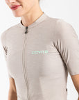 Women's Librio Race Fit Jersey (Almond)