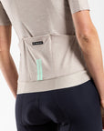 Women's Librio Race Fit Jersey (Almond)