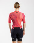Women's Aeolis Zipperless Pro Fit Jersey (Coral Swirl)