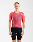 Women's Aeolis Zipperless Pro Fit Jersey (Coral Swirl)