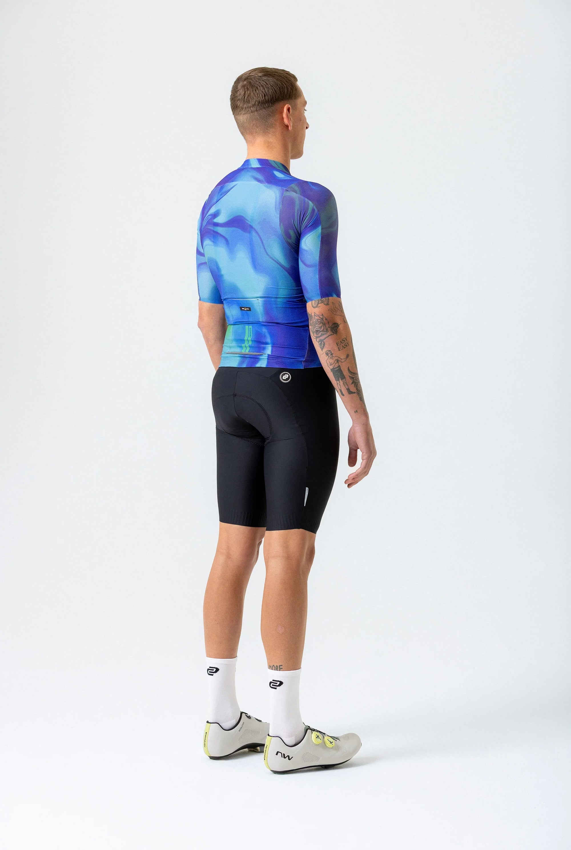 Men&#39;s Apex H1 Pro Fit Jersey (Navy Swirl)