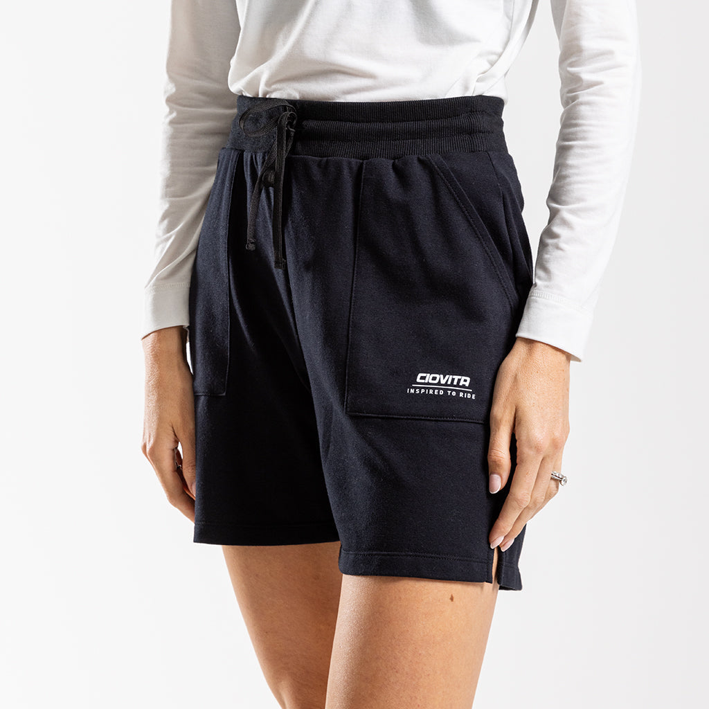 Women&#39;s Fleece Shorts (Black)