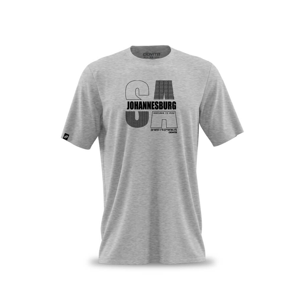 Men&#39;s Johannesburg T Shirt (Grey Mélange)