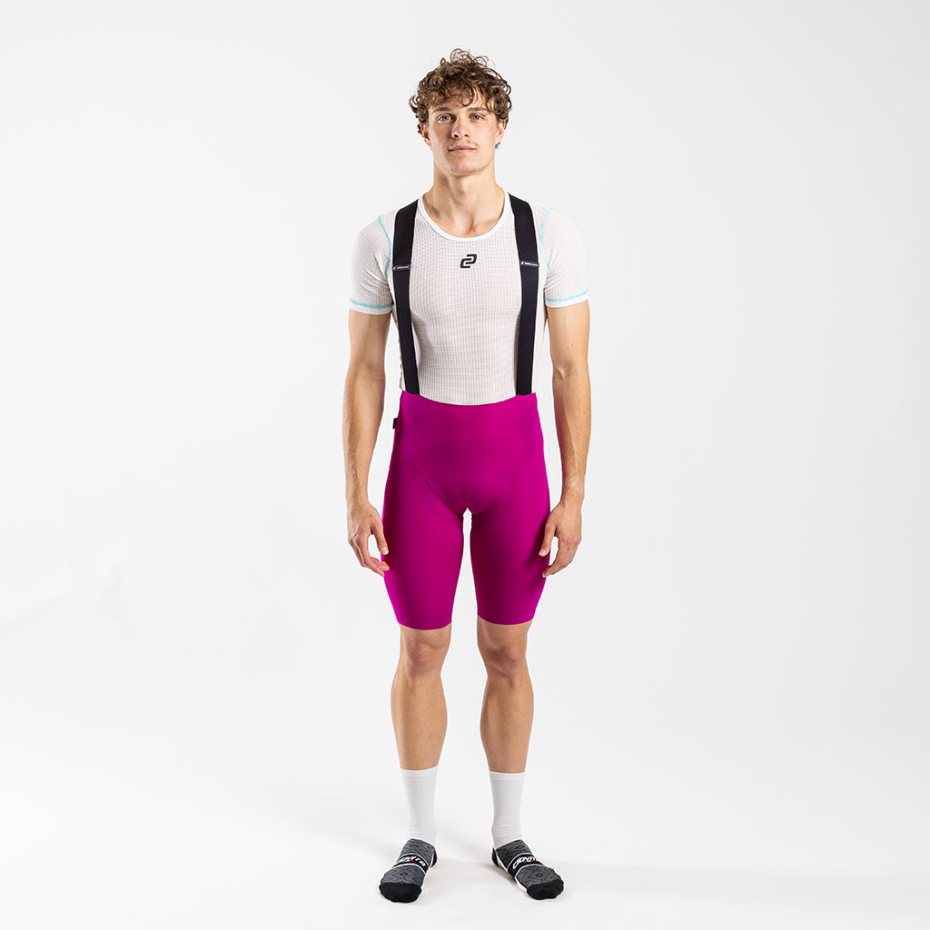 Men&#39;s Supremo Velocé Bib Shorts (Magenta)