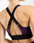 Women's Librio Adjustable Sports Bra (Plum)