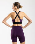 Women's Librio Adjustable Sports Bra (Plum)