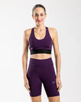 Women's Librio Adjustable Sports Bra (Plum)