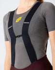 Women's Supremo Pace Bib Shorts 2.0 (Coffee)